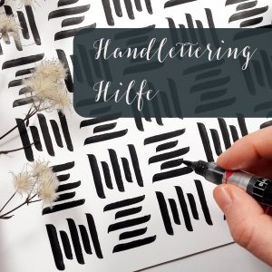 Lettering Hilfe bei ausgefransten Endungen irma link kalligraphie