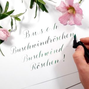 Moderne Kalligraphie lernen Berlin Präsenzkurse Workshop Onlinekurse Anfänger und Fortgeschrittene Einsteiger ohne Vorkenntnisse Schreibbegeisterte mit Vorkenntnissen Spitzfeder Spitzfederkalligraphie Kalligraphie